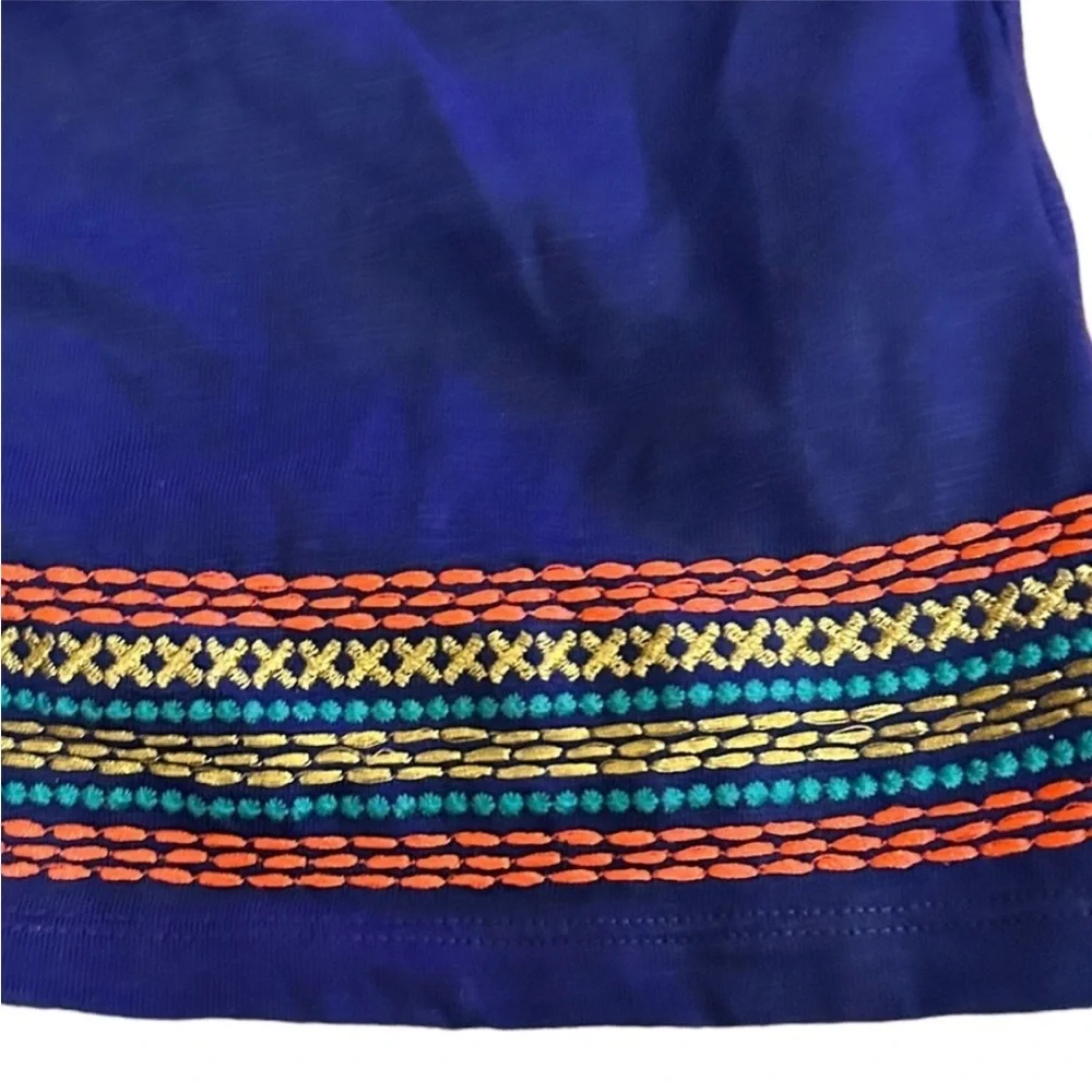 Boden Rosanna Jersey blue embroidered Tunic
Dress sz 6 - Picture 10 of 11